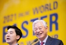 World Easter United Worship: “The true meaning of the resurrection…for justifying us” Park