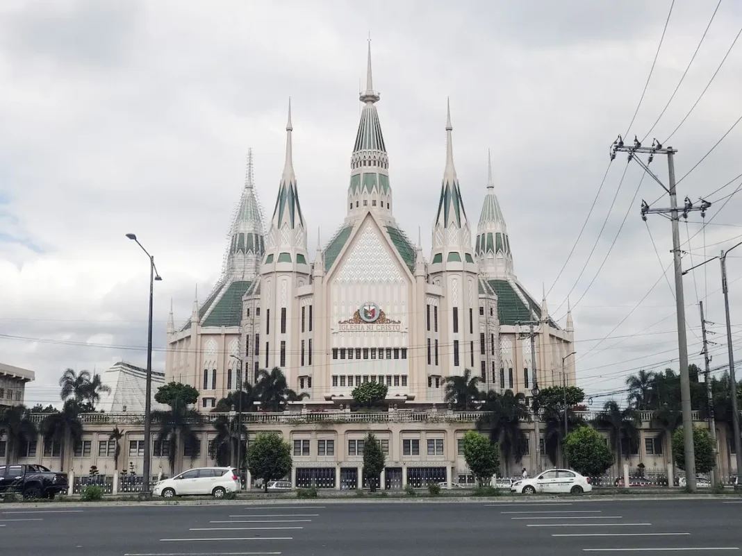 Central temple of Iglesia ni Cristo along Commonwealth Avenue, Quezon City CREDIT: Patrick Roque